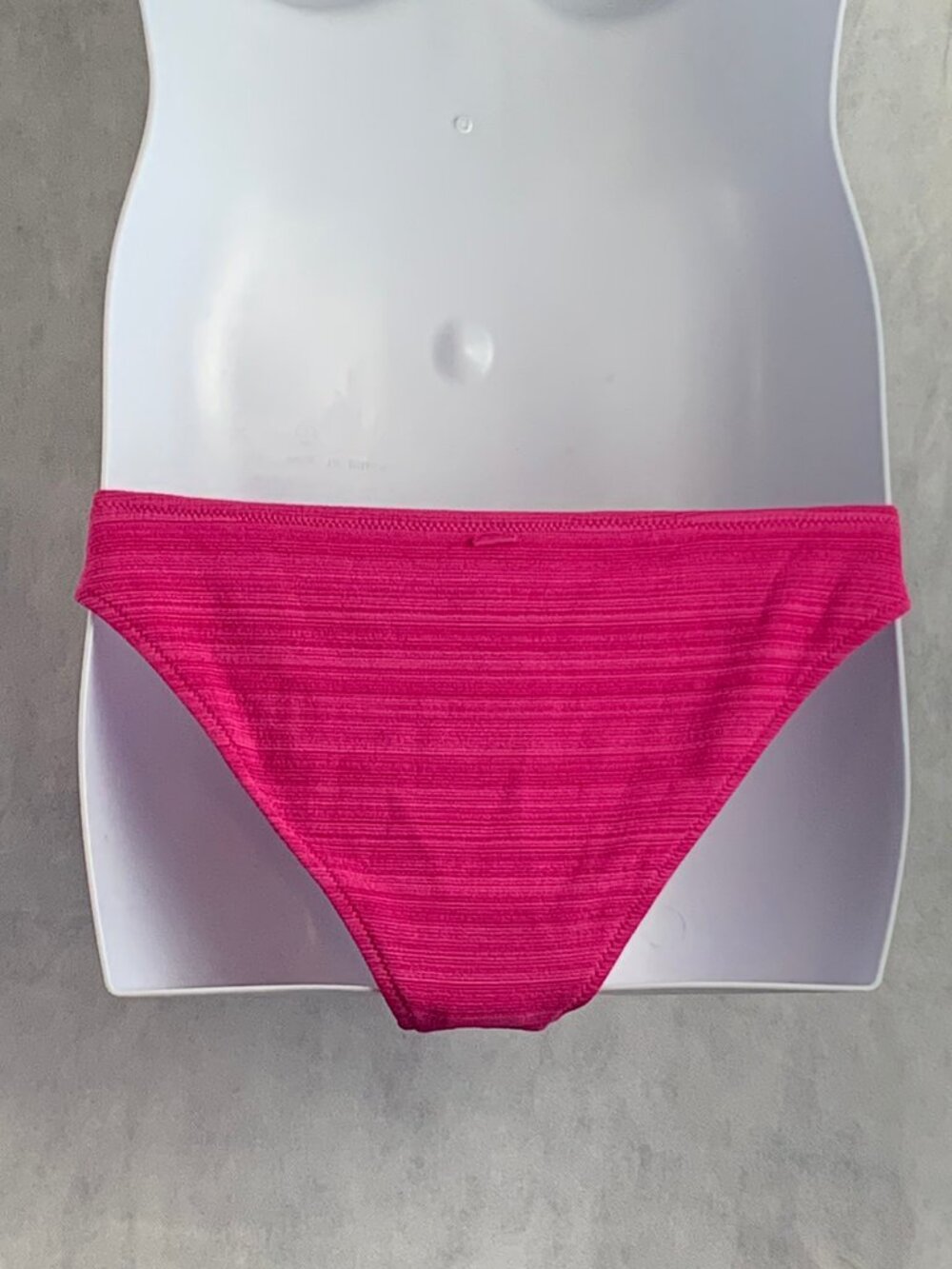 Volcom Junior Women's Hipster Bikini Bottom Swimsuit, Fiesta Pink - Picture 2 of 6